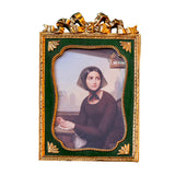 Maxbell Rectangle Polyresin Picture Display frame, wall Desktop Elegant 12.5x19.5cm