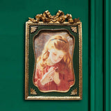 Maxbell Rectangle Polyresin Picture Display frame, wall Desktop Elegant 12.5x19.5cm