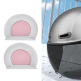 Maxbell Motorcycle Helmet Ears Motorcycle Helmet Decor cool Adult Kids White