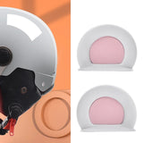 Maxbell Motorcycle Helmet Ears Motorcycle Helmet Decor cool Adult Kids White
