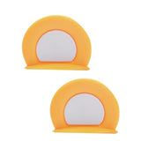 Maxbell Motorcycle Helmet Ears Motorcycle Helmet Decor cool Adult Kids Yellow
