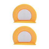 Maxbell Motorcycle Helmet Ears Motorcycle Helmet Decor cool Adult Kids Yellow