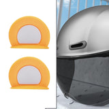 Maxbell Motorcycle Helmet Ears Motorcycle Helmet Decor cool Adult Kids Yellow