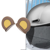 Maxbell Motorcycle Helmet Ears Motorcycle Helmet Decor cool Adult Kids Brown