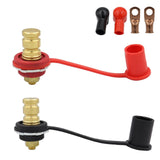 Maxbell Remote Jumper Battery Charger Post 250 Amps 3/8" studs for Truck ATV Car Red