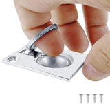 Maxbell Flush Pull Ring Handle 3.8Cmx4.8cm Hardware lift for Boat Marine