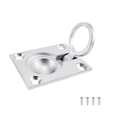 Maxbell Flush Pull Ring Handle 3.8Cmx4.8cm Hardware lift for Boat Marine