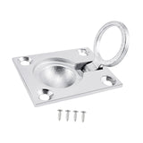 Maxbell Flush Pull Ring Handle 3.8Cmx4.8cm Hardware lift for Boat Marine