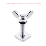 Maxbell Surfboard Fin Screw and plates Manual Tail Rudder Accessories Pin Fasteners  M5