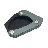 Maxbell Motorcycle Kickstand Extension Pad for Suzuki DL650 2004 to 2020 Grey