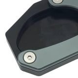 Maxbell Motorcycle Kickstand Extension Pad for Suzuki DL650 2004 to 2020 Grey