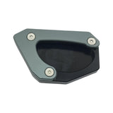 Maxbell Motorcycle Kickstand Extension Pad for Suzuki DL650 2004 to 2020 Grey