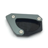 Maxbell Motorcycle Kickstand Extension Pad for Suzuki DL650 2004 to 2020 Grey