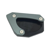 Maxbell Motorcycle Kickstand Extension Pad for Suzuki DL650 2004 to 2020 Grey