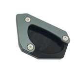 Maxbell Motorcycle Kickstand Extension Pad for Suzuki DL650 2004 to 2020 Grey