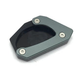 Maxbell Motorcycle Kickstand Extension Pad for Suzuki DL650 2004 to 2020 Grey