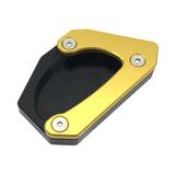 Maxbell Motorcycle Kickstand Extension Pad for Suzuki DL650 2004 to 2020 Golden