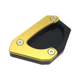 Maxbell Motorcycle Kickstand Extension Pad for Suzuki DL650 2004 to 2020 Golden