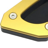 Maxbell Motorcycle Kickstand Extension Pad for Suzuki DL650 2004 to 2020 Golden