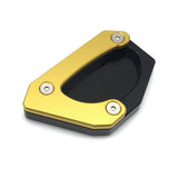 Maxbell Motorcycle Kickstand Extension Pad for Suzuki DL650 2004 to 2020 Golden