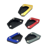 Maxbell Motorcycle Kickstand Extension Pad for Suzuki DL650 2004 to 2020 Black