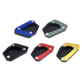 Maxbell Motorcycle Kickstand Extension Pad for Suzuki DL650 2004 to 2020 Black