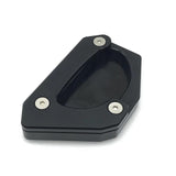 Maxbell Motorcycle Kickstand Extension Pad for Suzuki DL650 2004 to 2020 Black