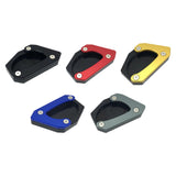 Maxbell Motorcycle Kickstand Extension Pad for Suzuki DL650 2004 to 2020 Black