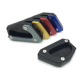Maxbell Motorcycle Kickstand Extension Pad for Suzuki DL650 2004 to 2020 Black