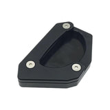 Maxbell Motorcycle Kickstand Extension Pad for Suzuki DL650 2004 to 2020 Black