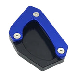 Maxbell Motorcycle Kickstand Extension Pad for Suzuki DL650 2004 to 2020 Blue