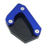 Maxbell Motorcycle Kickstand Extension Pad for Suzuki DL650 2004 to 2020 Blue