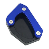 Maxbell Motorcycle Kickstand Extension Pad for Suzuki DL650 2004 to 2020 Blue