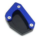 Maxbell Motorcycle Kickstand Extension Pad for Suzuki DL650 2004 to 2020 Blue