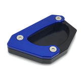 Maxbell Motorcycle Kickstand Extension Pad for Suzuki DL650 2004 to 2020 Blue
