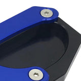 Maxbell Motorcycle Kickstand Extension Pad for Suzuki DL650 2004 to 2020 Blue