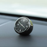 Maxbell Mini Car Dashboard Clock Luminous Clock Pocket for Motorcycle Bike Home