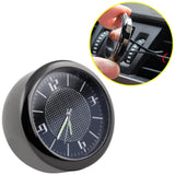 Maxbell Mini Car Dashboard Clock Luminous Clock Pocket for Motorcycle Bike Home