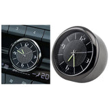 Maxbell Mini Car Dashboard Clock Luminous Clock Pocket for Motorcycle Bike Home