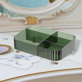 Maxbell Desktop Storage for Accessories Makeup Brushes Bathroom Counter greens