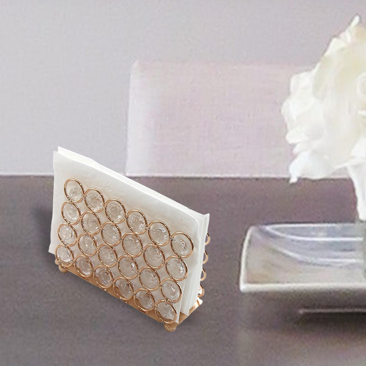 Maxbell Paper Napkin Holder Tissue Holder Serviette Holder for Home Restaurant