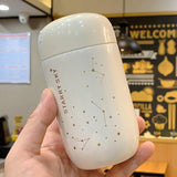 Maxbell Vacuum Insulated Bottle Protable Tumblers Water Cup for Hiking Home White