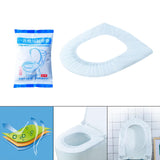 Maxbell Disposable Portable Seat Mat Pad Cushion Elastic for Bathroom White