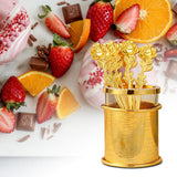 Maxbell Creative Coffee Spoon Holder with Dessert Spoons for Party Decoration