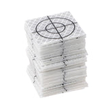 Maxbell 100 Pieces Reflective Tape Target for Tunnel Engineering, Slope Monitoring 3cmx3cm