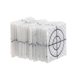 Maxbell 100 Pieces Reflective Tape Target for Tunnel Engineering, Slope Monitoring 3cmx3cm