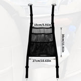 Maxbell bag pocket Storage Network Foldable Car Barrier
