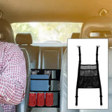 Maxbell bag pocket Storage Network Foldable Car Barrier