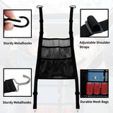 Maxbell bag pocket Storage Network Foldable Car Barrier