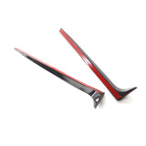 Maxbell 2 Pieces Rear Window Spoiler Wing of Side Trim for MK5 2011-2017